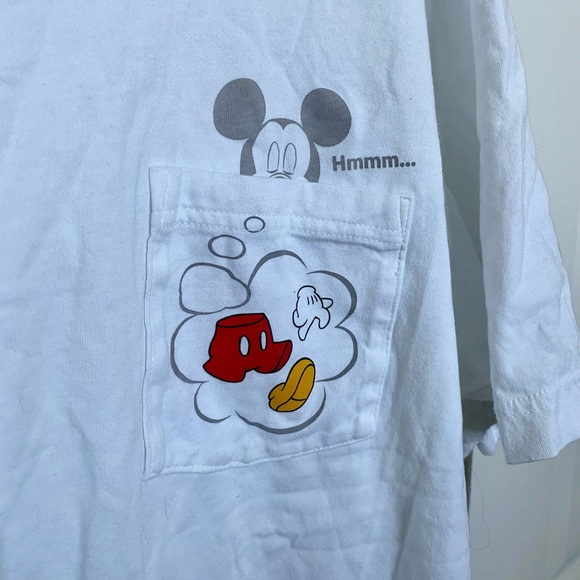 Uniqlo Mickey Mouse Pocket T-Shirt - Picture 4 of 5